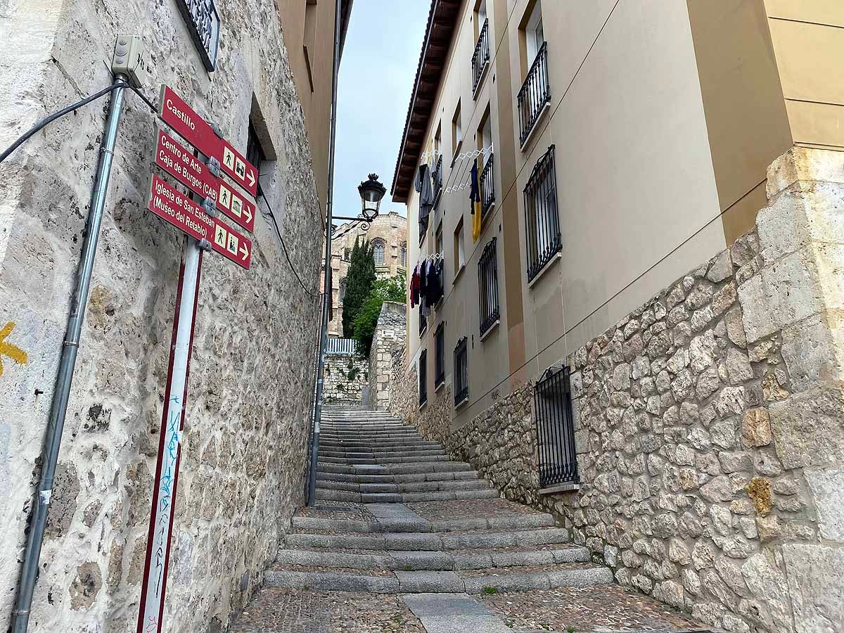Un atípico Domingo de Pascua en Burgos.