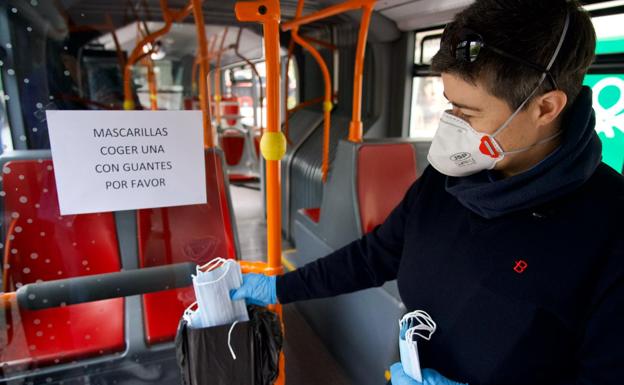 El Ayuntamiento de Burgos distribuirá hoy otras 14.000 mascarillas