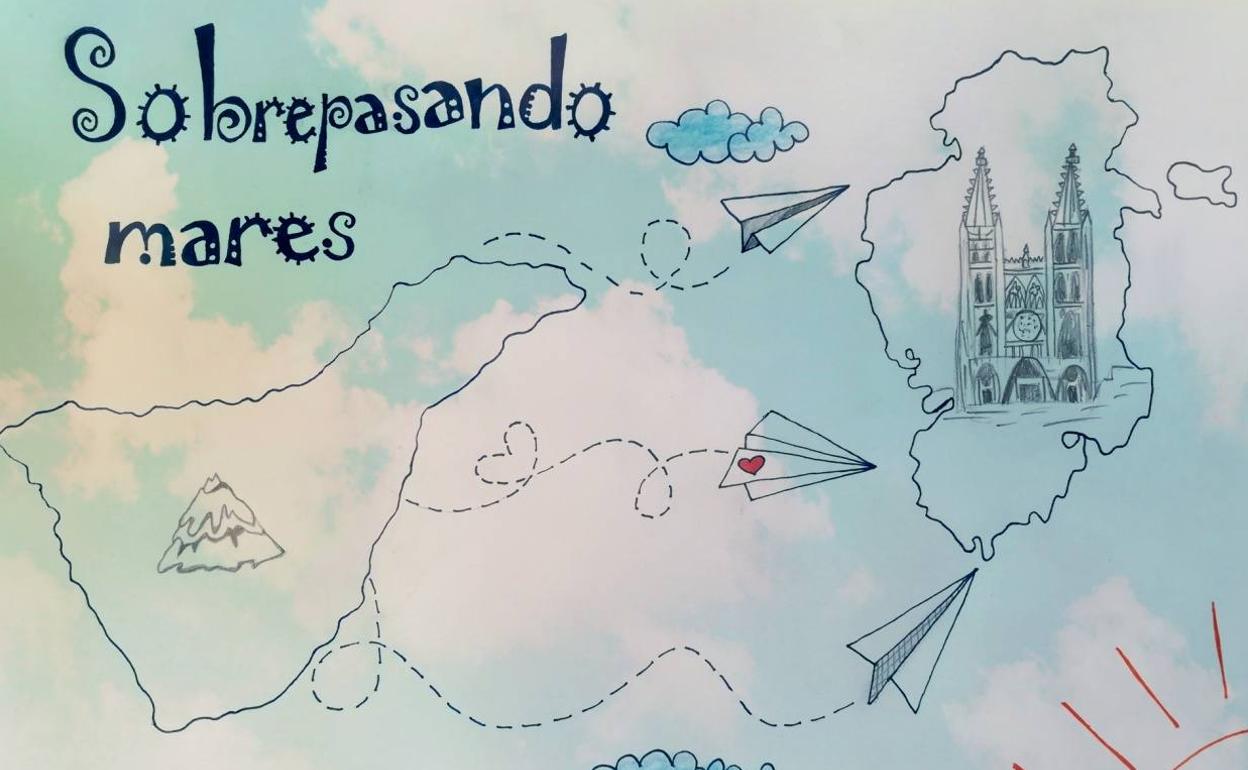 El proyecto burgalés que une escolares tinerfeños con residencias de mayores de la provincia