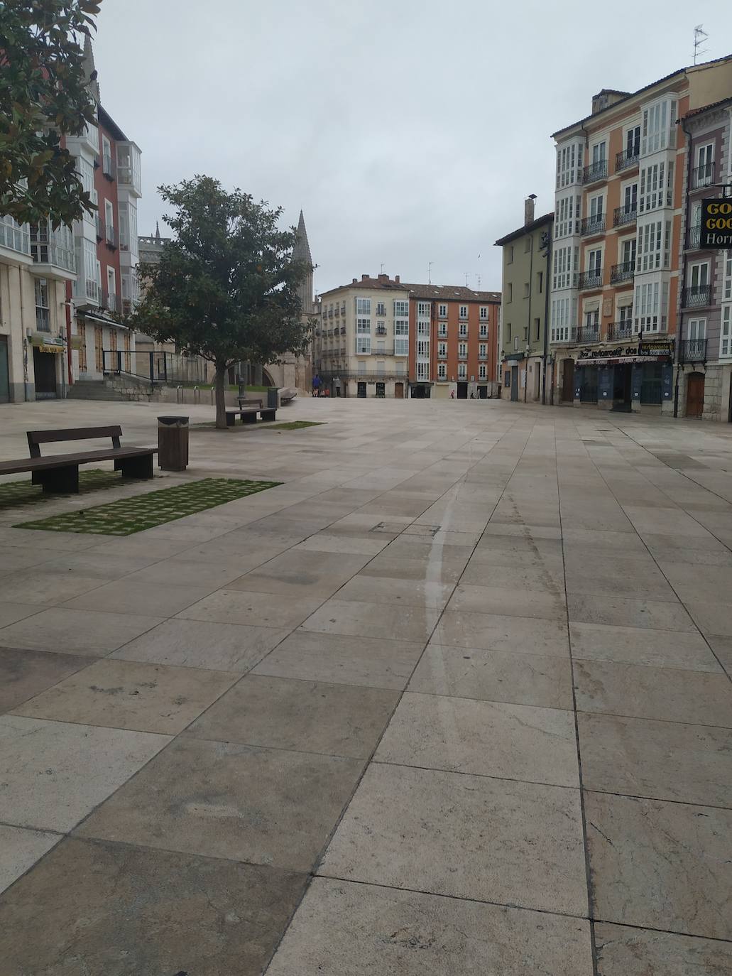 La Catedral ha tenido algo de compañía a primera hora de la mañana