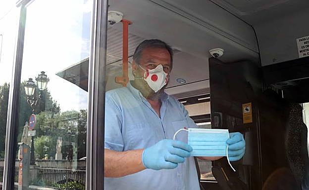 Las mascarillas en el bus, ahora obligatorias