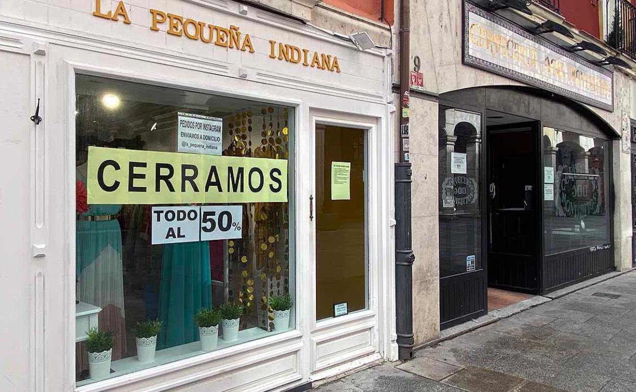 Los comercios burgaleses afrontan una dura recuperación. 