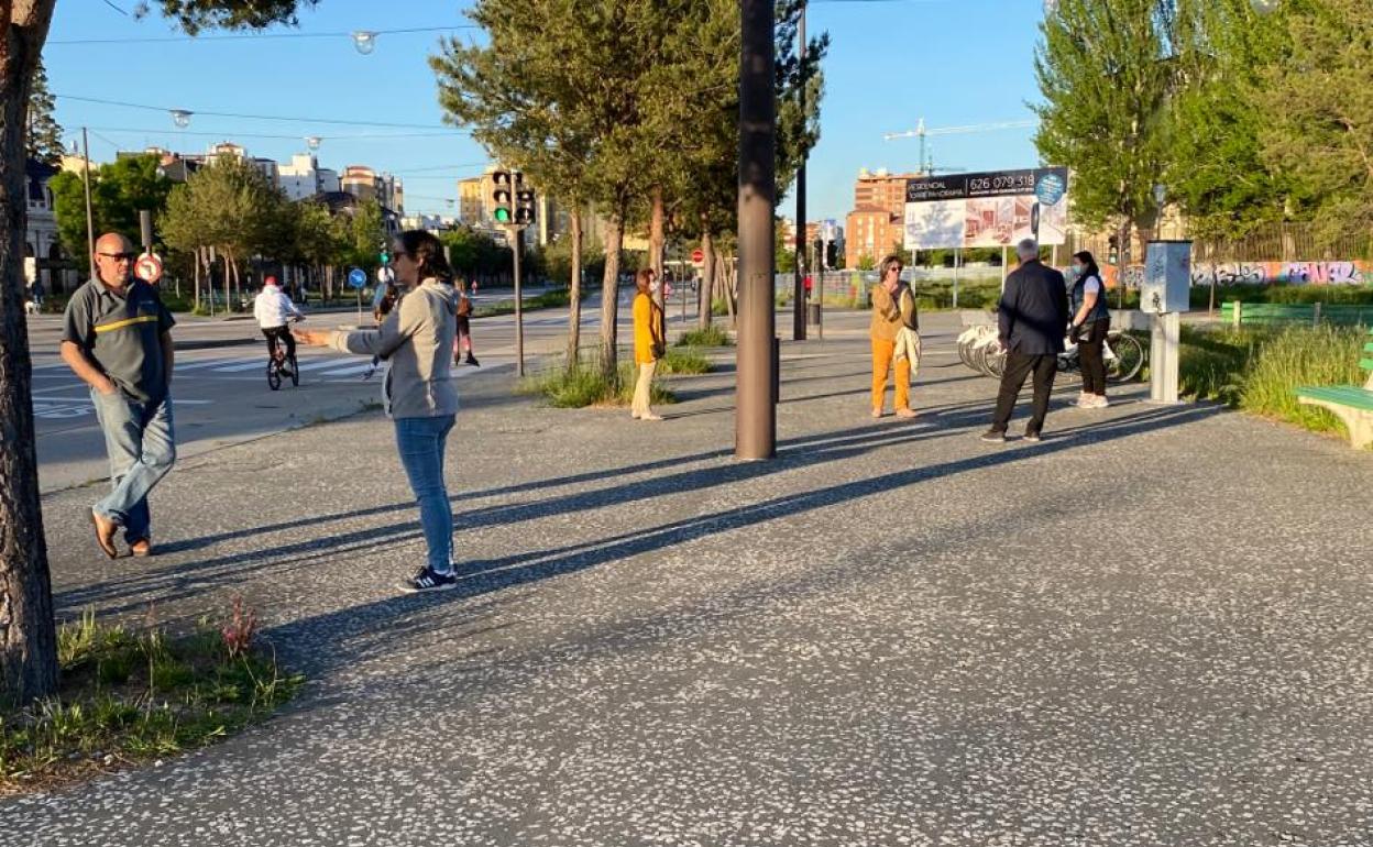 Las calles de Burgos han revivido aunque preocupa que no se cumplan las normas