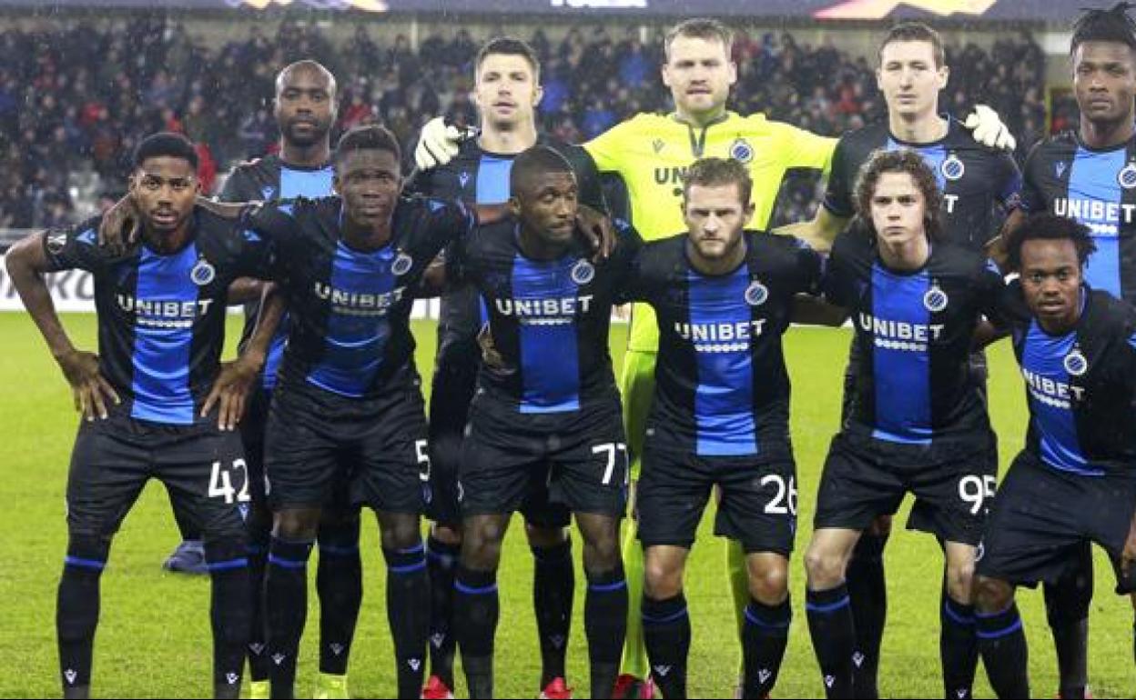 El FC Brujas, futuro campeón de la liga belga. 