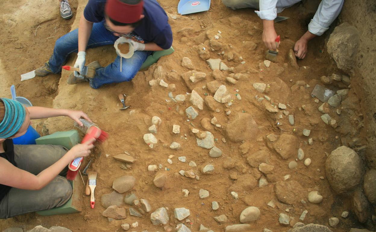 Excavación de Porto Maior (As Neves, Pontevedra).