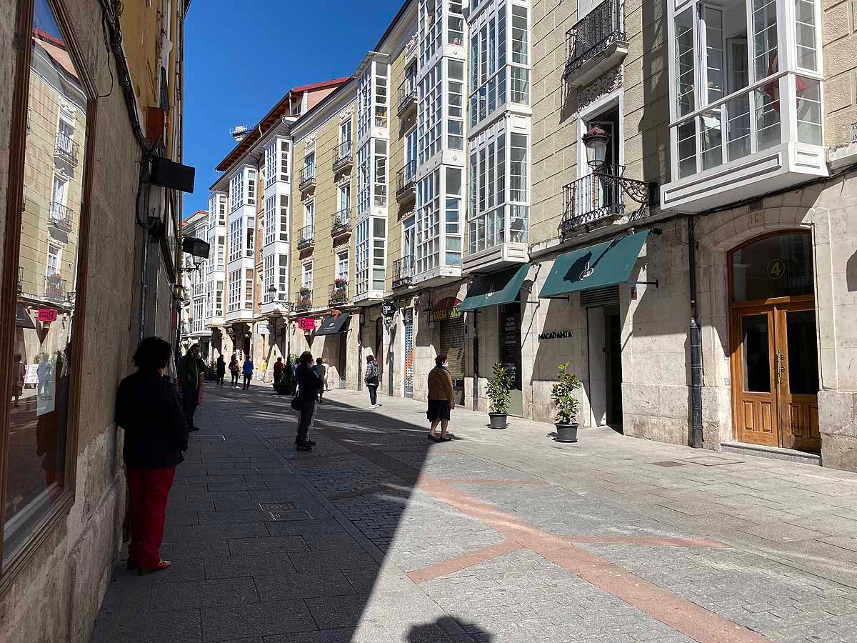 Fotos: El comercio reabre en Burgos con «buenas sensaciones»