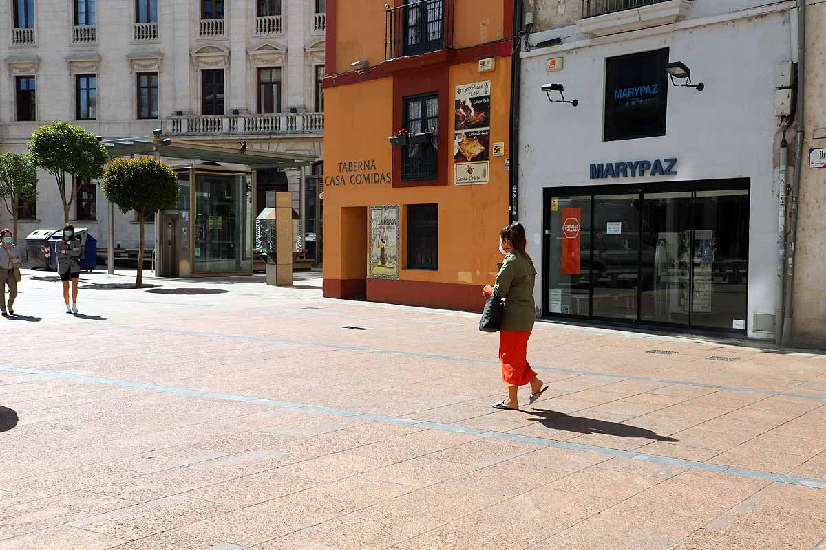 Desescalada Fotos: El uso de las mascarillas se impone en Burgos