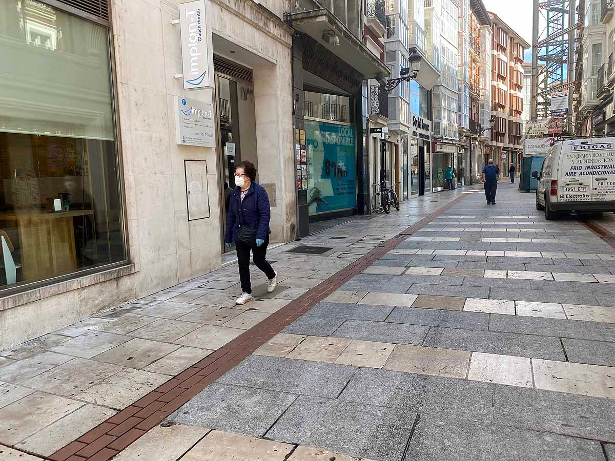 Desescalada Fotos: El uso de las mascarillas se impone en Burgos