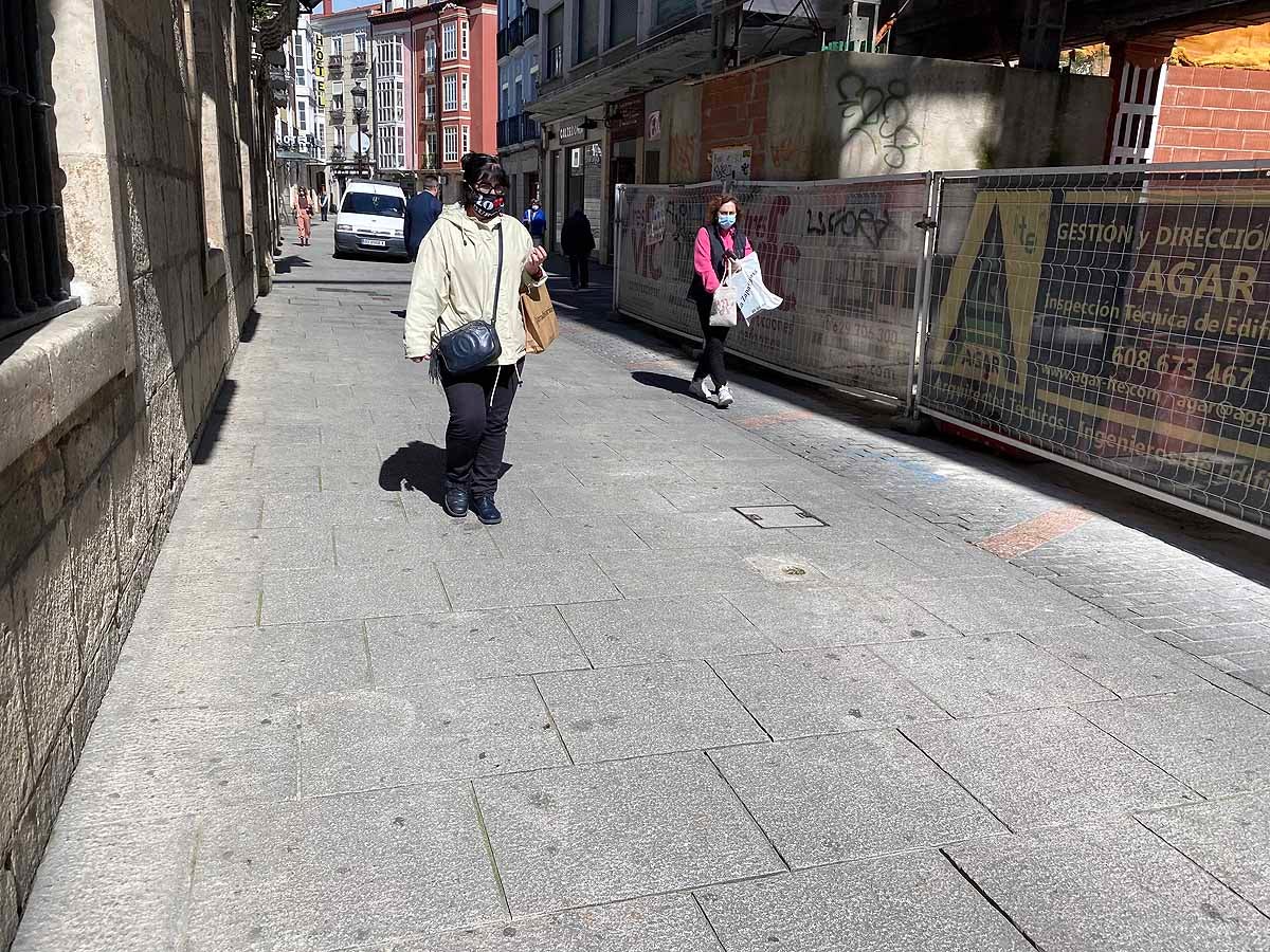 Desescalada Fotos: El uso de las mascarillas se impone en Burgos