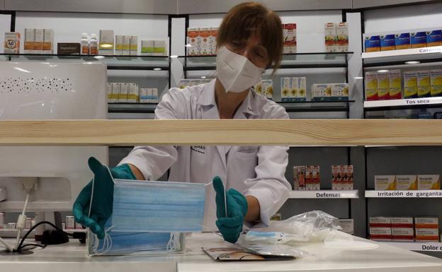 Las farmacias de la región, sin problemas de abastecimeinto de mascarillas