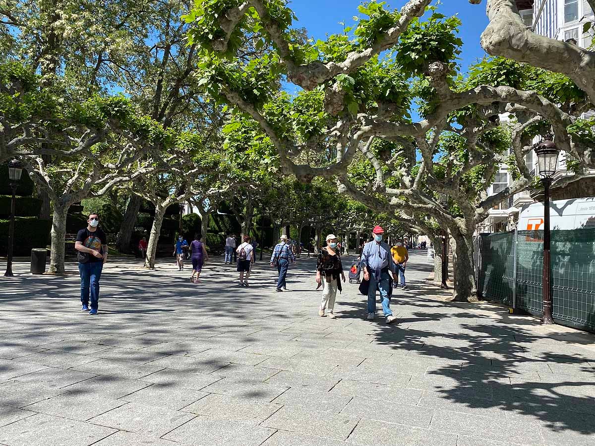 Burgos Fotos: El verano se adelanta en la capital