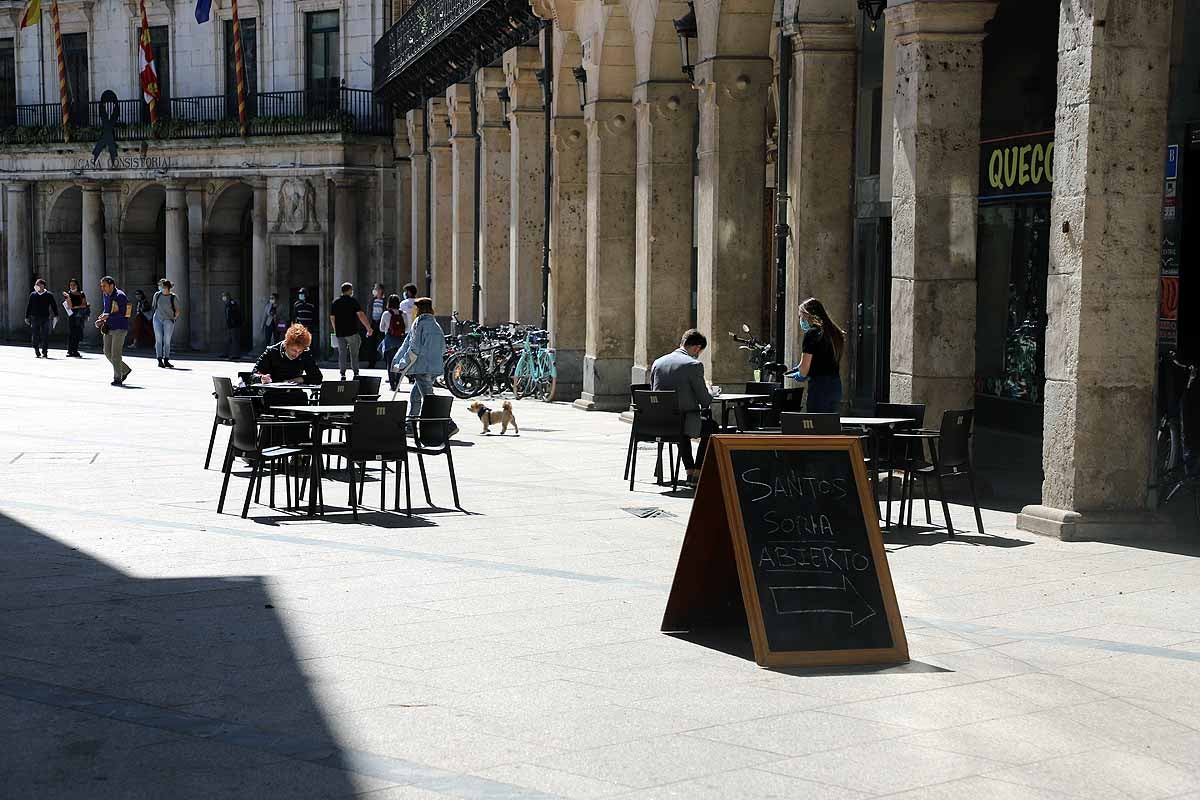 Desescalada Fotos: Las terrazas devuelven la alegría a las calles de Burgos