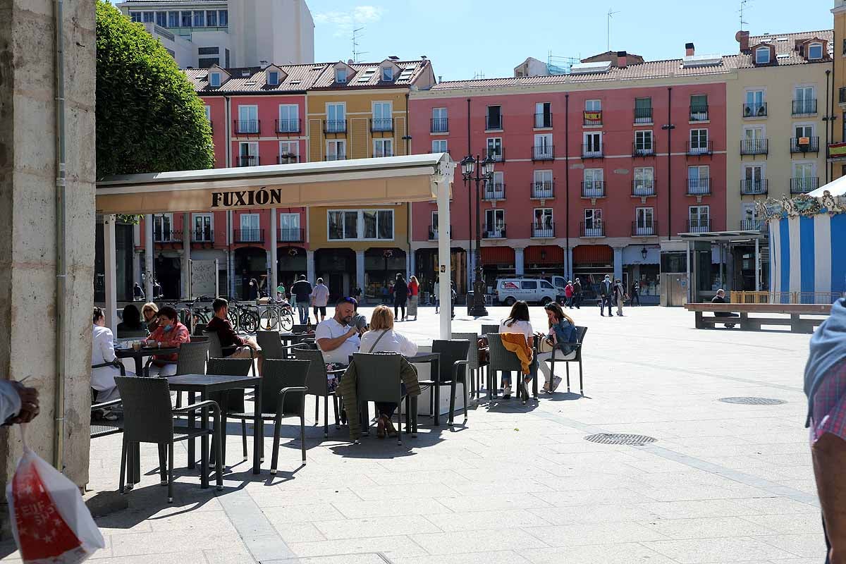 Desescalada Fotos: Las terrazas devuelven la alegría a las calles de Burgos