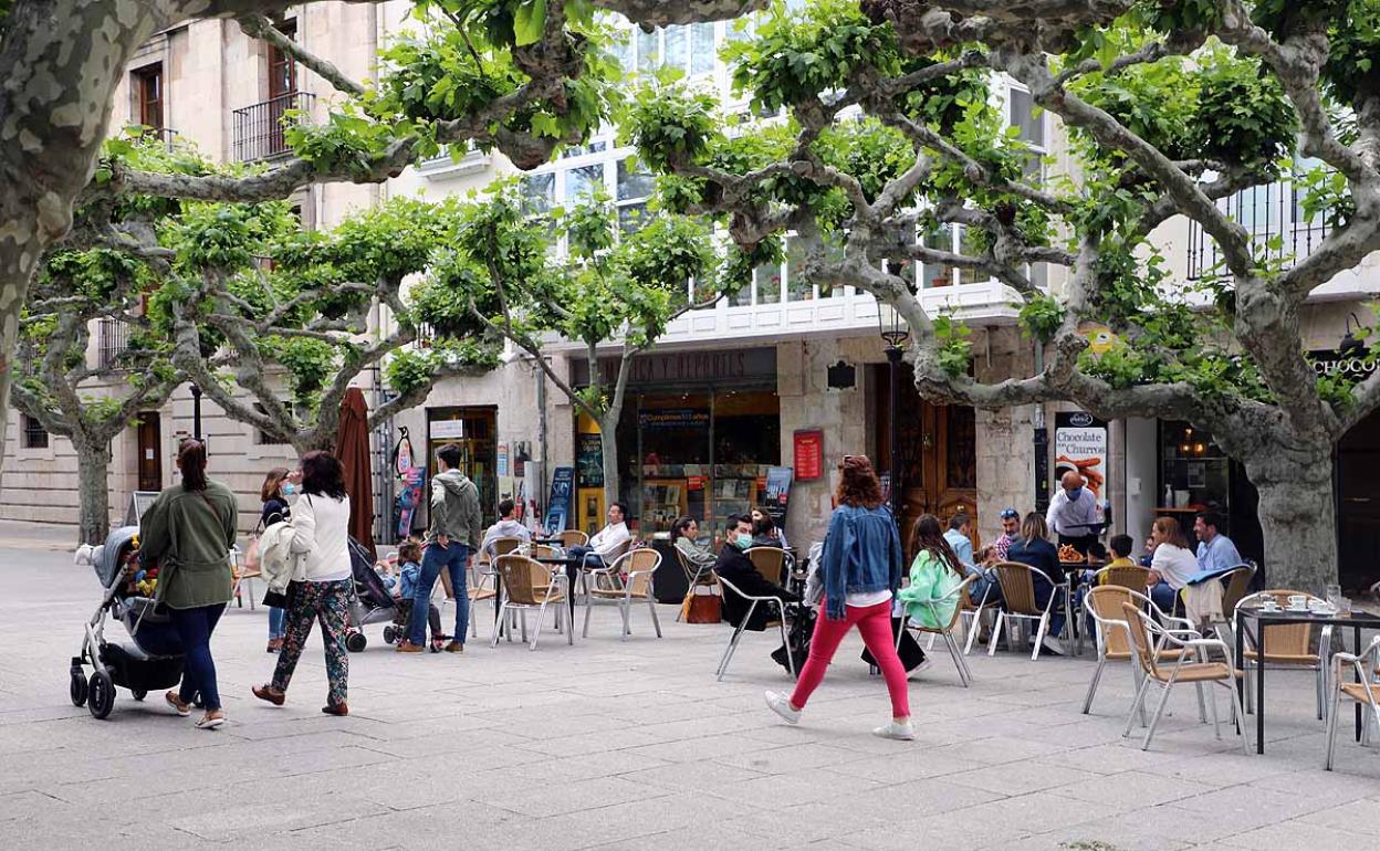 Desescalada: Aumenta el número de terrazas abiertas por la tarde en Burgos