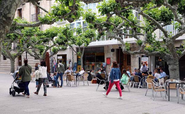 Aumenta el número de terrazas abiertas por la tarde en Burgos