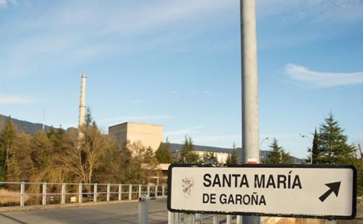 Central nuclear de Santa María de Garoña.