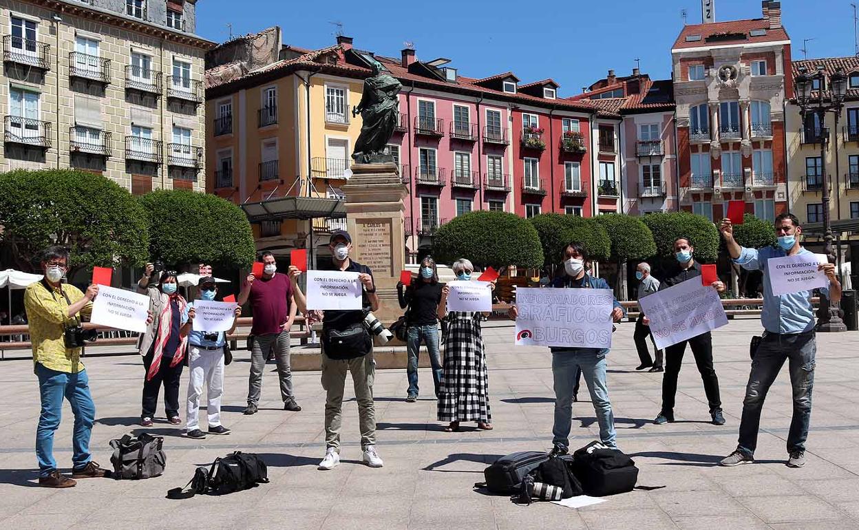 Los informadores gráficos reivindican su derecho a informar