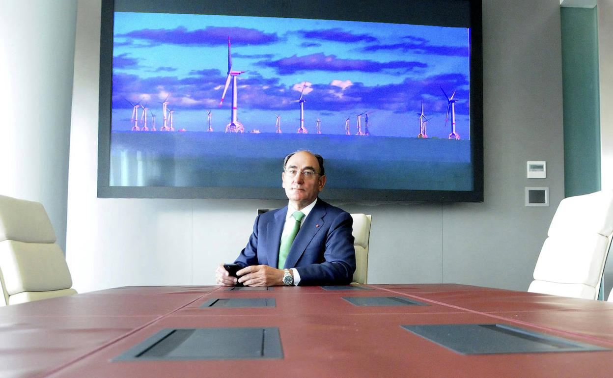 El presidente de Iberdrola, Ignacio Galán. 