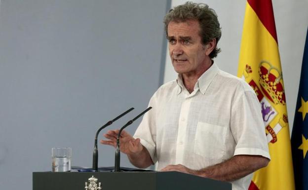 El director de Emergencias del Ministerio de Sanidad, Fernando Simón.