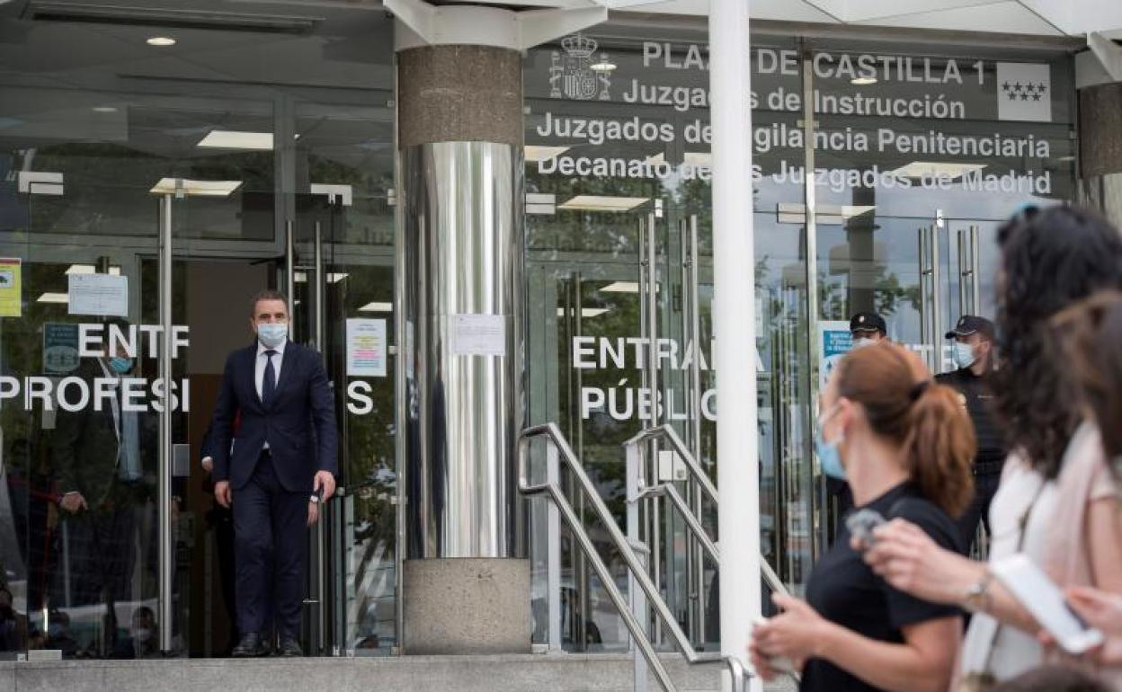 El delegado del Gobierno en Madrid, José Manuel Franco, tras declarar este miércoles