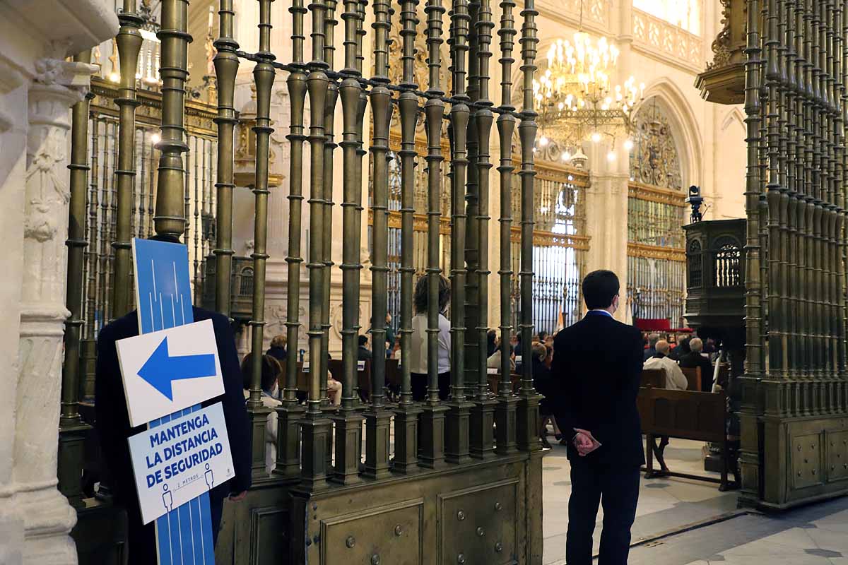 Fotos: El Corpus en tiempos de pandemia en Burgos