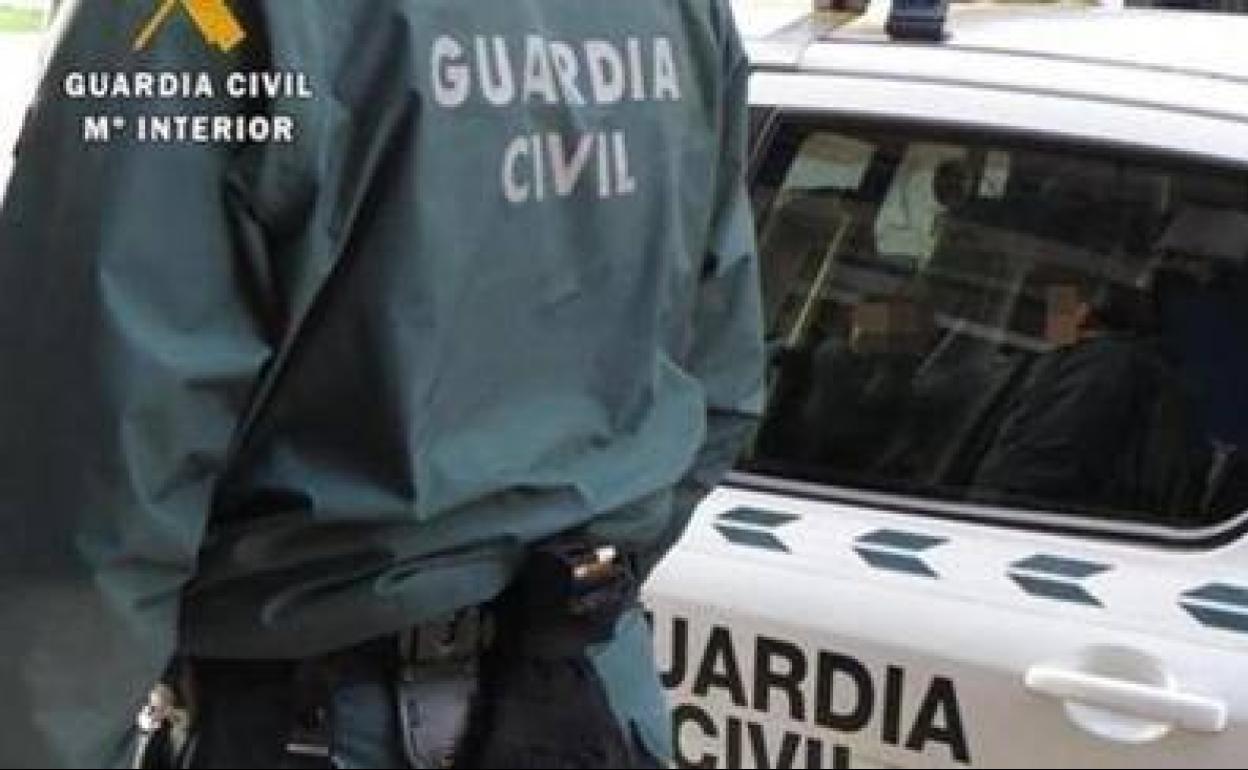 Un guardia civil. 