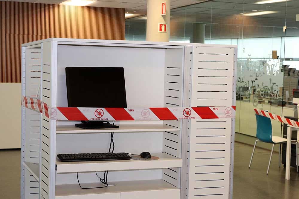 Fotos: La Biblioteca Pública de San Juan se prepara para ampliar servicios en la &#039;nueva normalidad&#039;