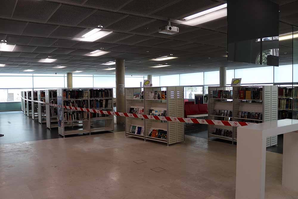 Fotos: La Biblioteca Pública de San Juan se prepara para ampliar servicios en la &#039;nueva normalidad&#039;