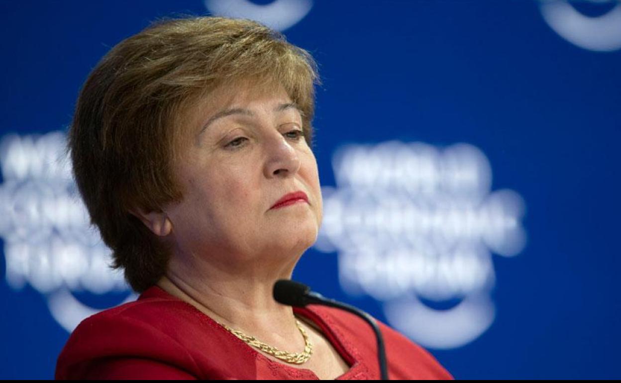 La directora gerente del FMI, Kristalina Georgieva.