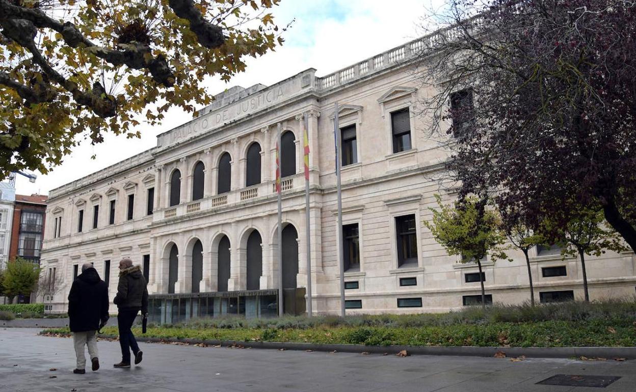 Palacio de Justicia de Burgos, sede de la Audiencia Provincial. 