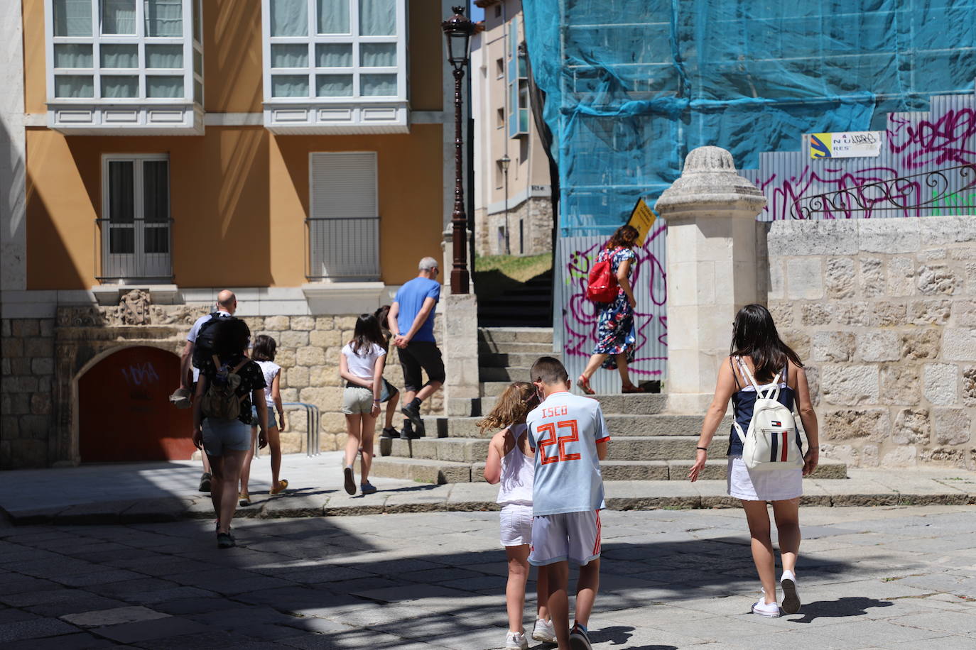 Fotos: La actividad turística se retoma en Burgos pero en dosis moderadas