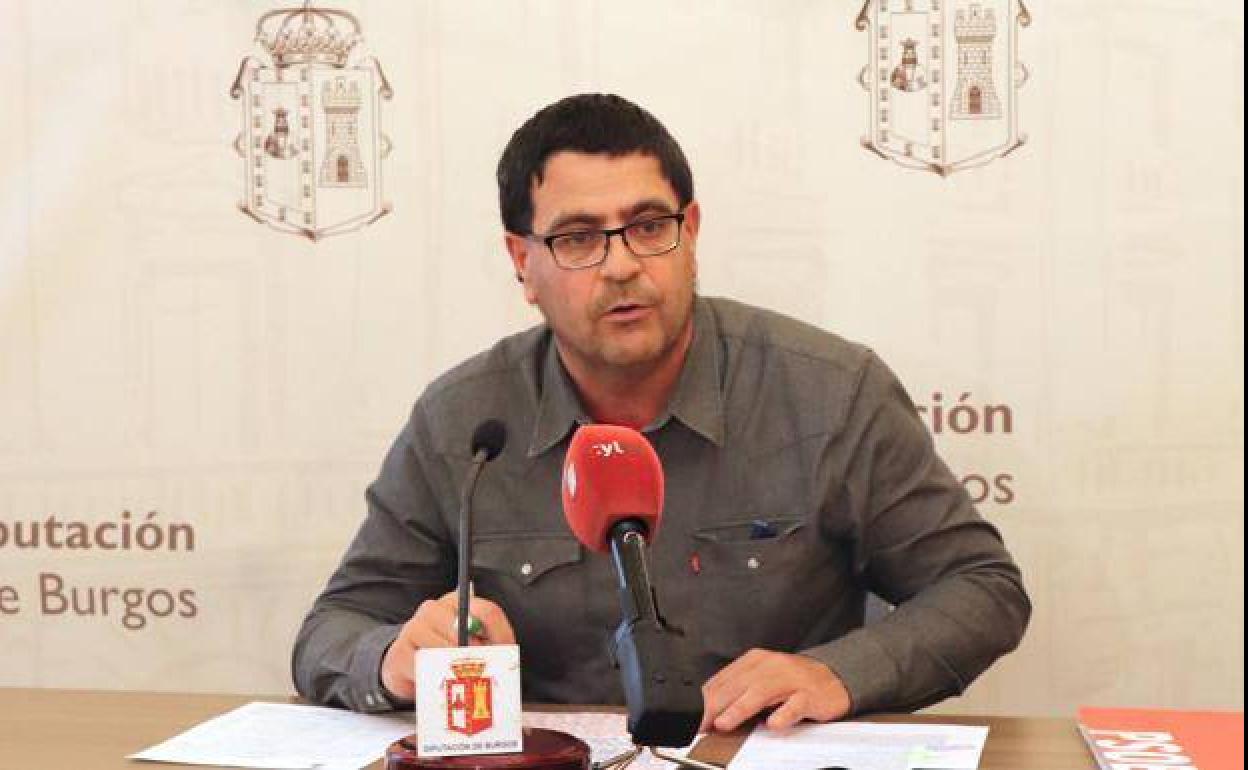 Javier Lezcano, secretario provincial de Política Municipal del PSOE de Burgos.