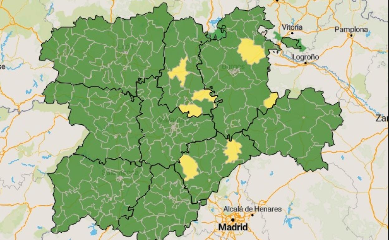 Briviesca y Quintanar suman tres y una PCR positiva en los últimos siete días