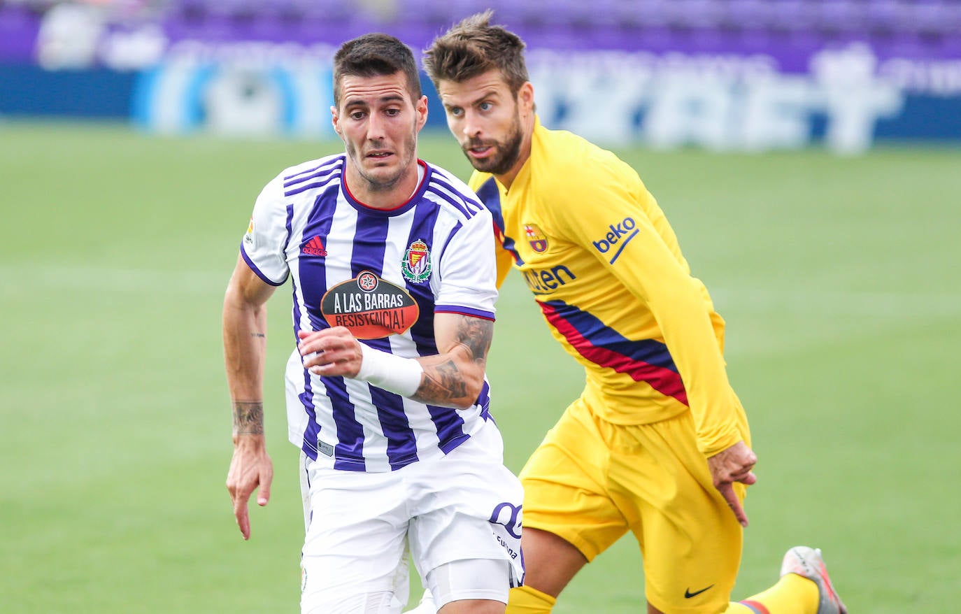 Fotos: Las mejores imágenes del Valladolid-Barcelona