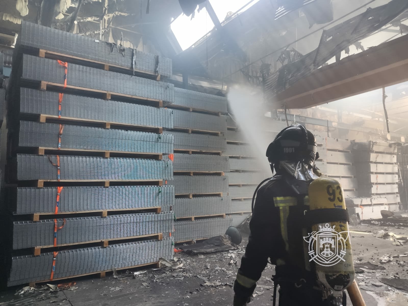 Fotos: Incendio en la nave de Famavi