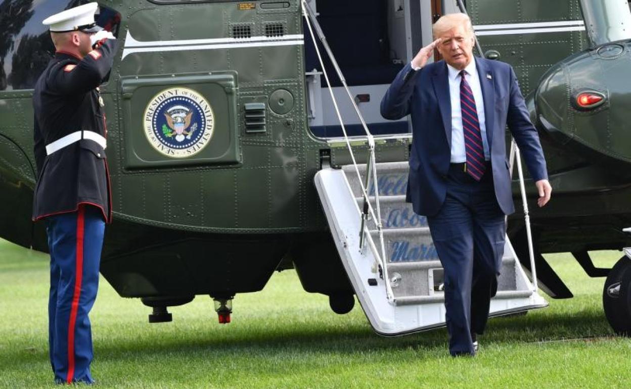 Donald Trump, presidente de los Estados Unidos 