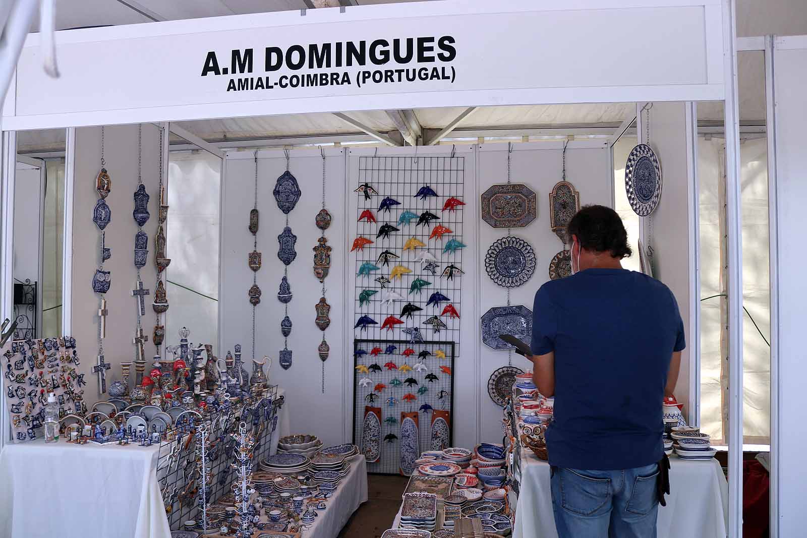 Fotos: Arranca en Burgos la primera feria de cerámica en España post confinamiento