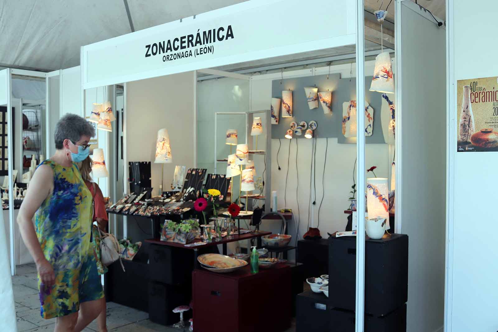 Fotos: Arranca en Burgos la primera feria de cerámica en España post confinamiento