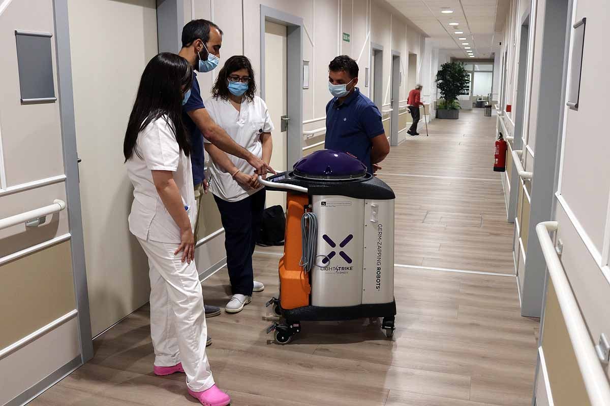 Fotos: Última tecnología en desinfección para blindar las residencias burgaleses frente a la covid-19