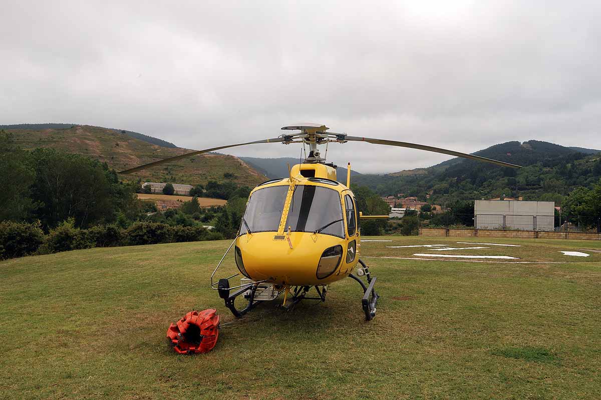 Fotos: Rapidez y eficacia, los incendios también se combaten desde el aire