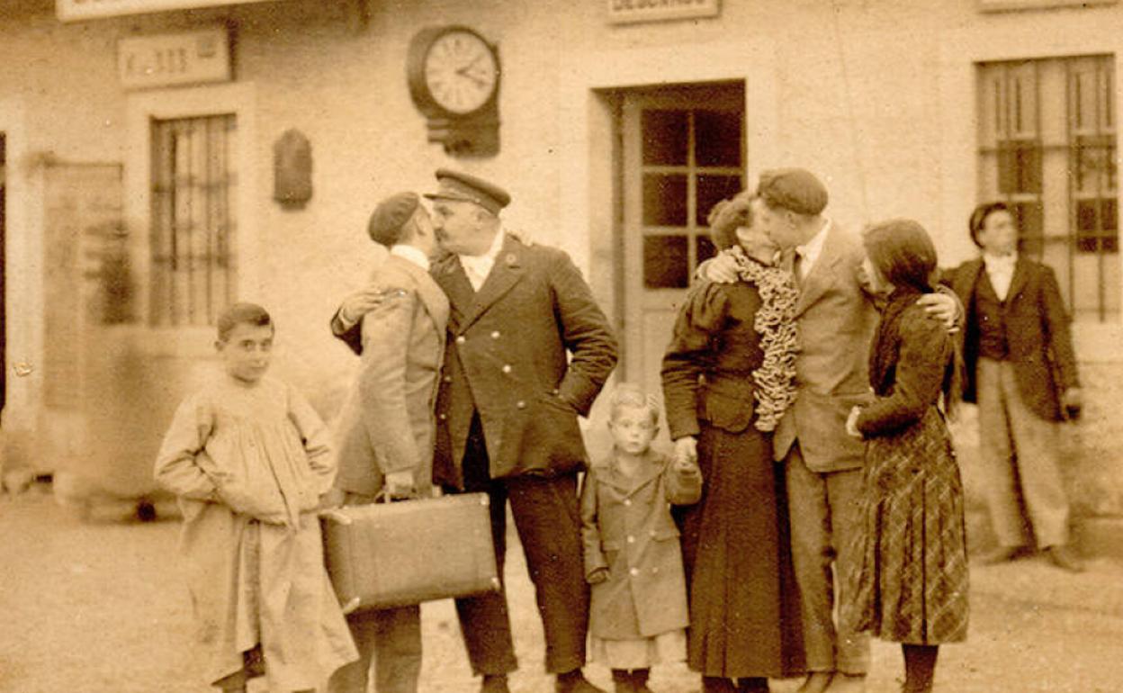 Imagen de la exposición 'Imágenes insólitas de la provincia de Burgos'. 