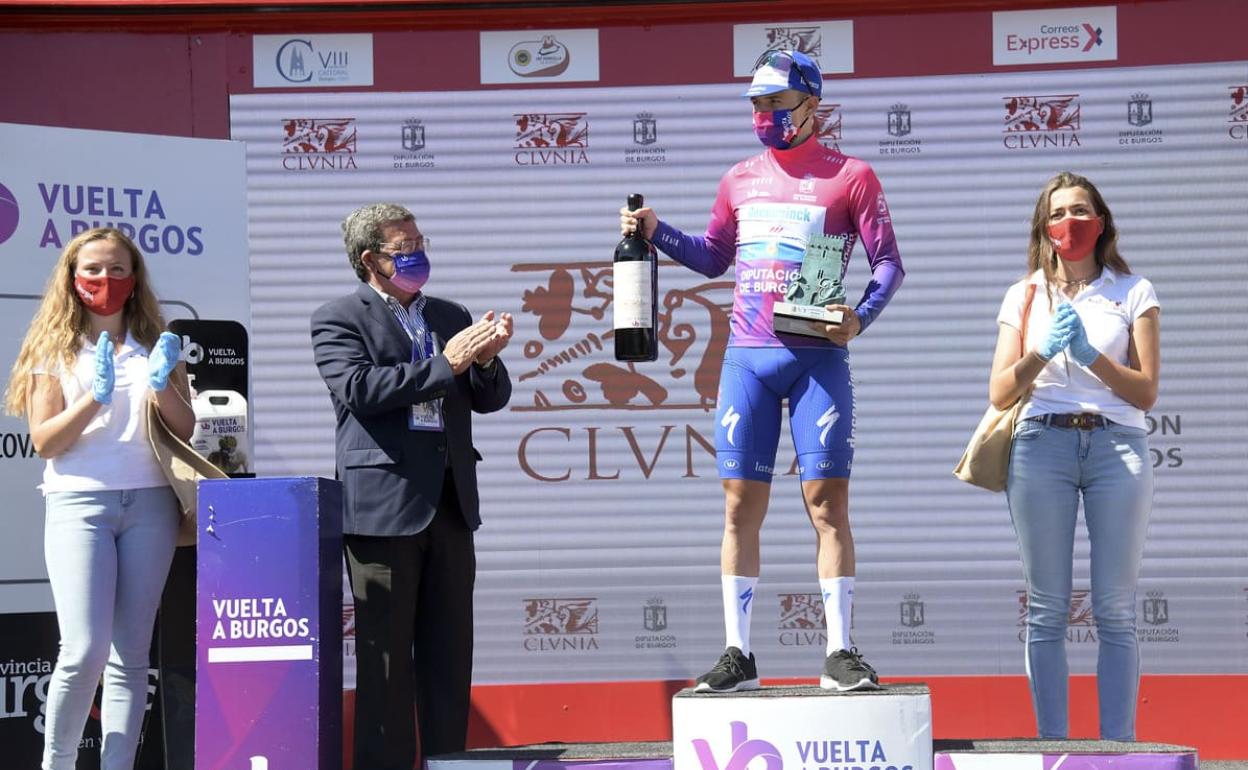 Evenepoel ha sido el gran protagonista de la ronda burgalesa. 