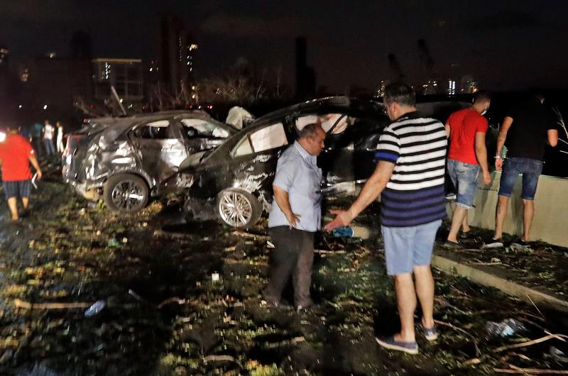 Fotos: La explosión en el puerto de Beirut, en imágenes