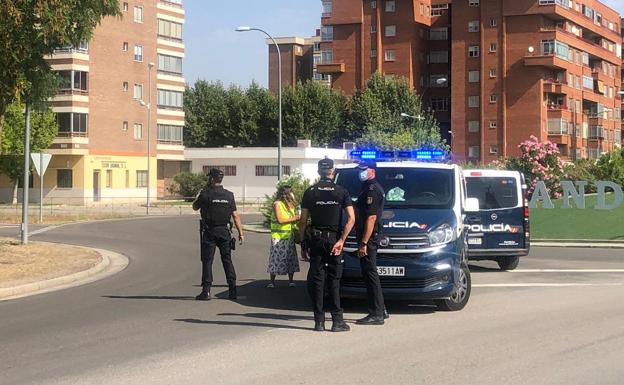 Policía Nacional y Guardia Civil ya controlan los accesos a Aranda de Duero, aislada por la Covid