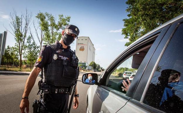 Policía Nacional y Guardia Civil ya controlan los accesos a Aranda de Duero