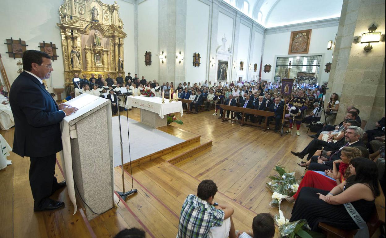 Celebración del Día de la Provincia en Caleruega en el año 2011. 