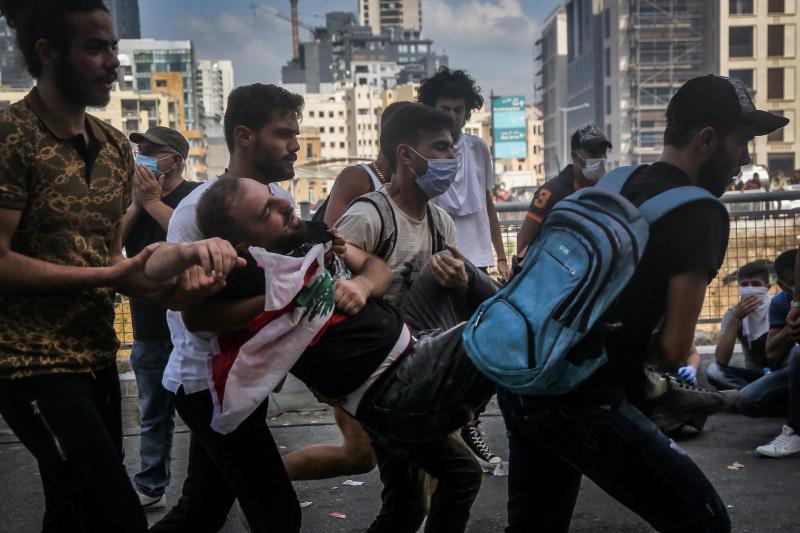 Fotos: Jornada de protestas contra el Gobierno en Beirut