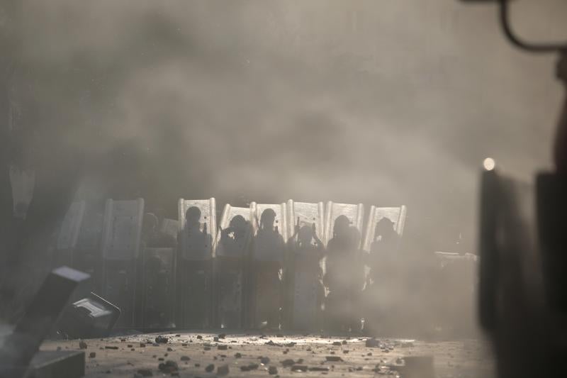 Fotos: Jornada de protestas contra el Gobierno en Beirut