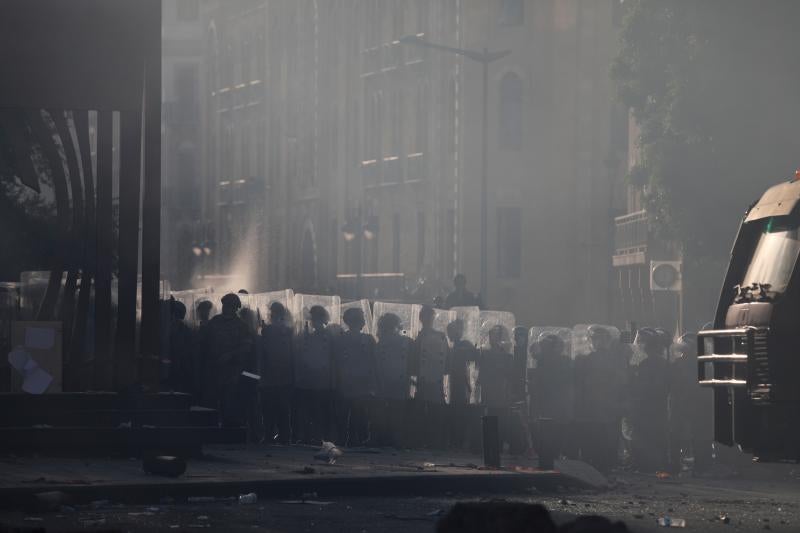 Fotos: Jornada de protestas contra el Gobierno en Beirut