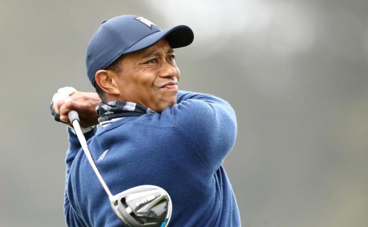 Tiger Woods, vigente campeón del Masters de Augusta. 